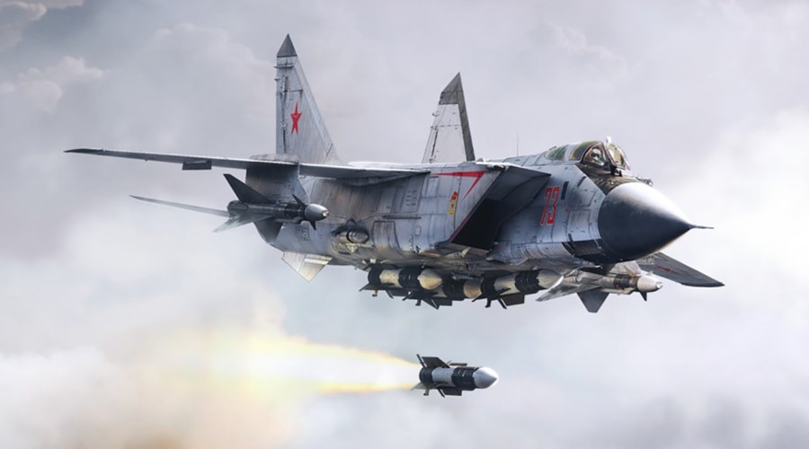 MiG-31 fighter crashed in Russia