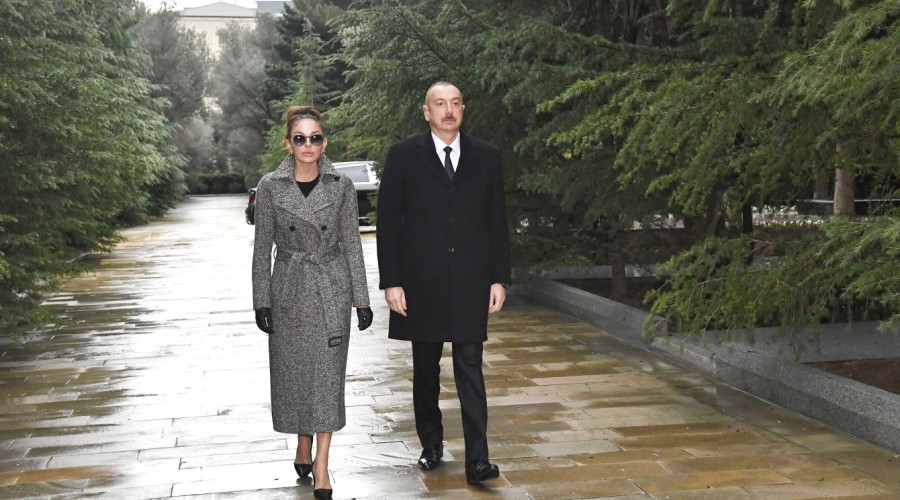 Ilham Aliyev and Mehriban Aliyeva visited Sheki