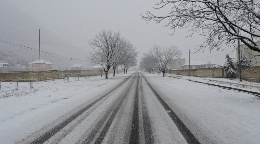 There is a possibility of icy roads due to frosty weather conditions