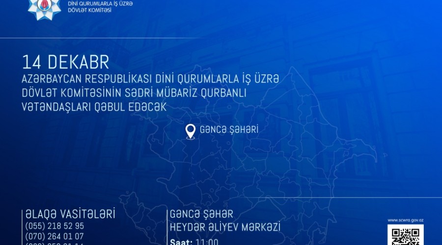 Sədr vətəndaşları qəbul edəcək