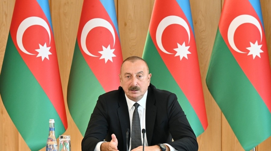 President Ilham Aliyev addressed the participants of the 20th congress of Azerbaijani architects.