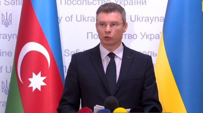 Ukrainian ambassador thanked Azerbaijan