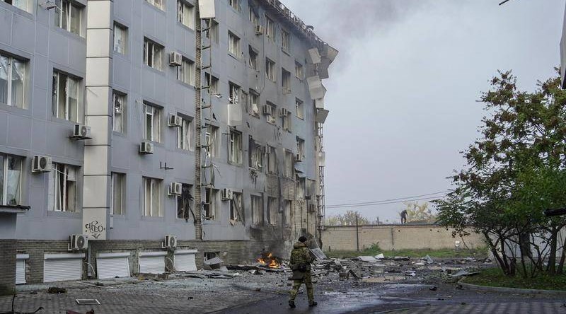 Ukrainian missiles hit barracks in Russian-occupied Melitopol