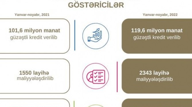 Güzəştli kreditlərin həcmi açıqlandı