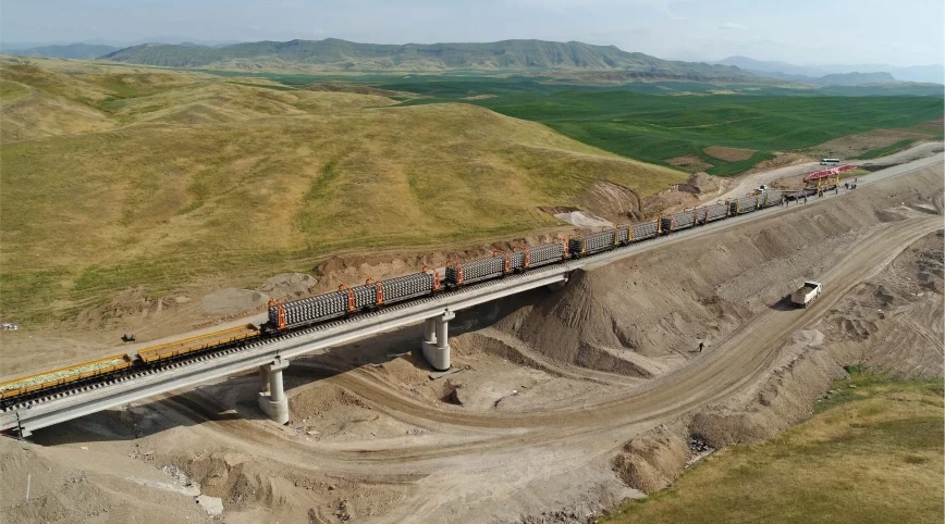 More than 40% of the works on the Horadiz-Aghband railway line have been completed