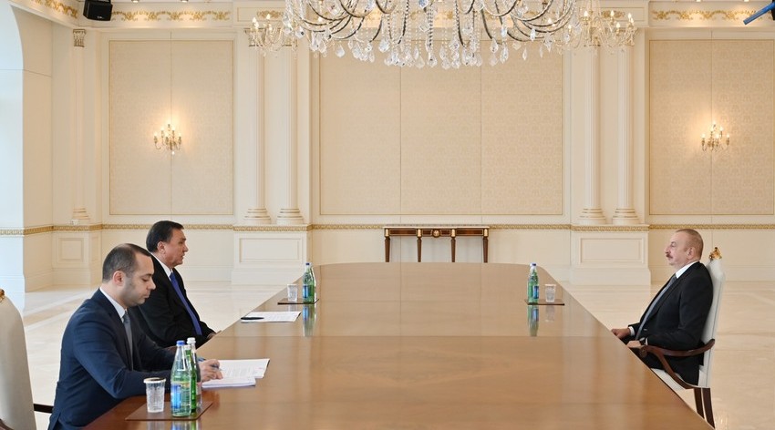 Ilham Aliyev received the Secretary General of the Organization of Turkic States