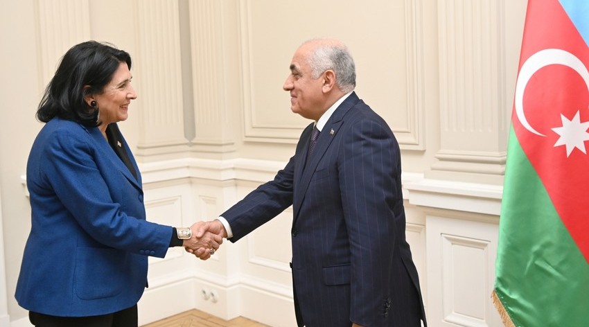 The Prime Minister of Azerbaijan met with the President of Georgia in Tbilisi