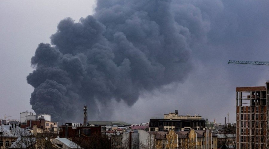 Explosions were heard in Ukraine’s southern city of Odesa