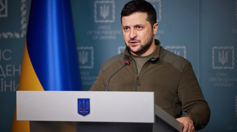 Volodymyr Zelensky visited Bakhmut