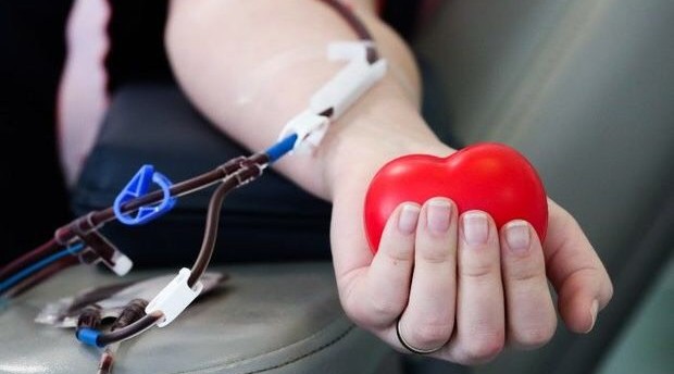 A voluntary blood donation campaign was organized in Ganja