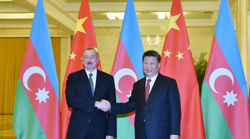 The Chinese leader sent a congratulatory letter to the President of Azerbaijan