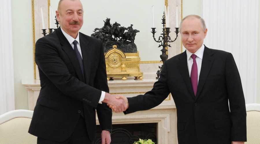 Vladimir Putin congratulated the leader of Azerbaijan