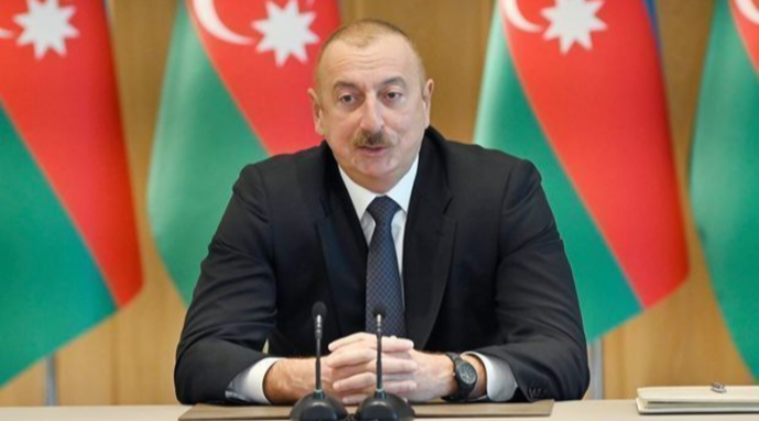 The representative of the US Navy's 5th Fleet congratulated President Ilham Aliyev