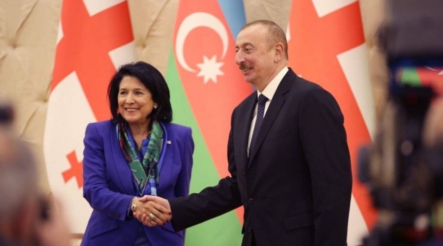 Президент Грузии поздравила Президента Ильхама Алиева