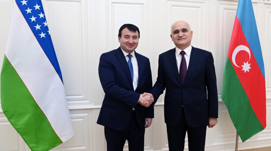 Шахин Мустафаев встретился с вице-премьером Узбекистана
