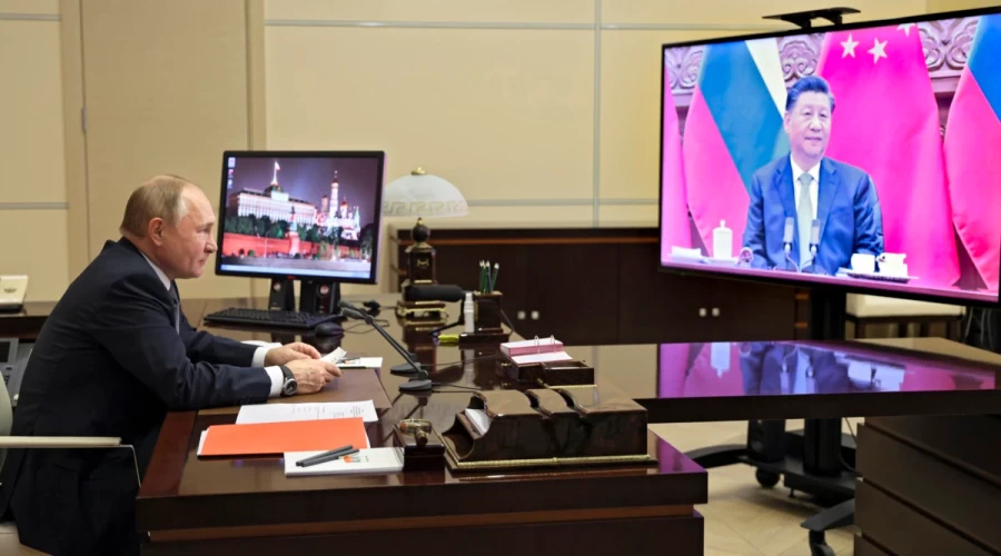 Russian and Chinese leaders to speak by video call on Friday