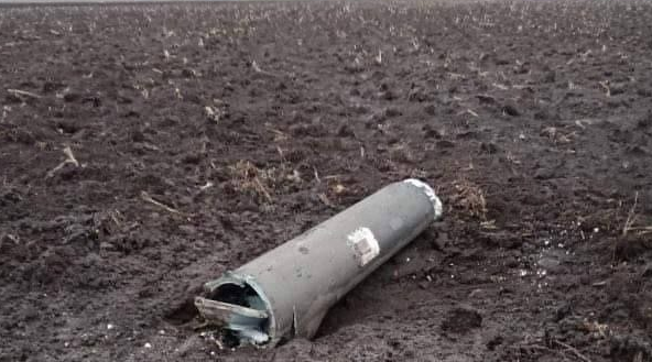 a S-300 missile has fallen in Belarus