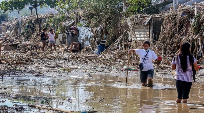 На Филиппинах растет число жертв наводнения