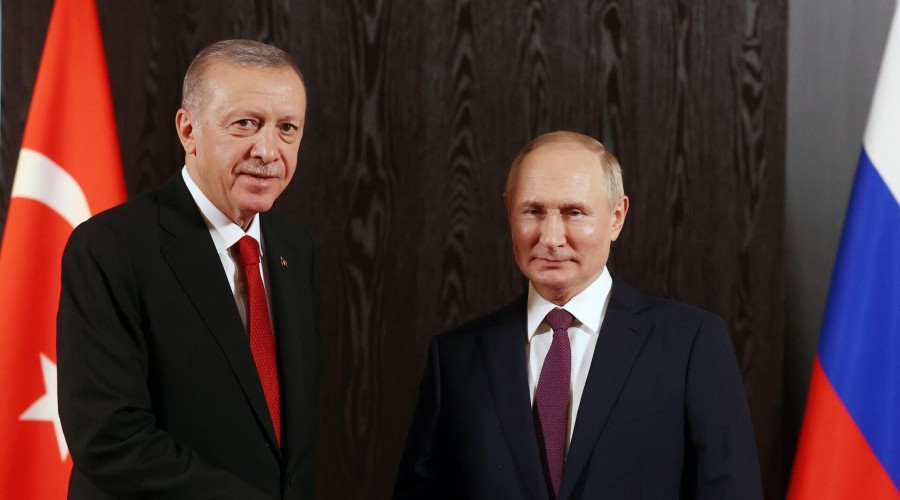 Vladimir Putin congratulated Recep Tayyip Erdogan