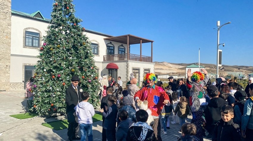 An event was held in Agalı village on the occasion of Solidarity Day and New Year