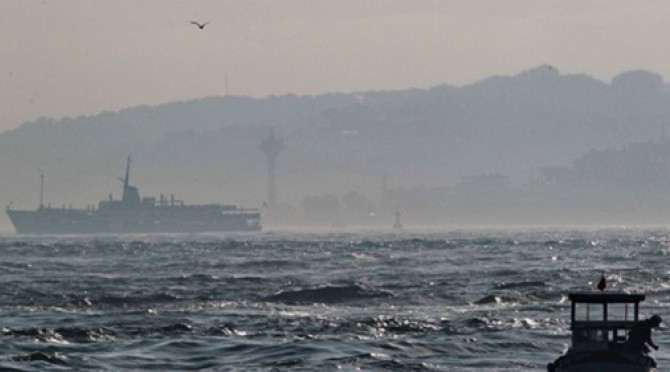 Ship transit through the Dardanelle Strait has been suspended