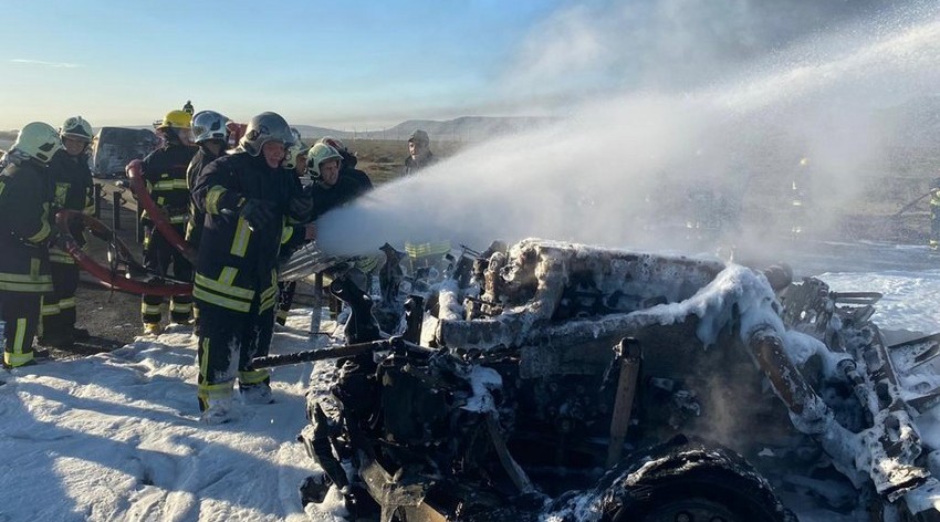 В ДТП, произошедшем в Гобустане, погиб водитель бензовоза