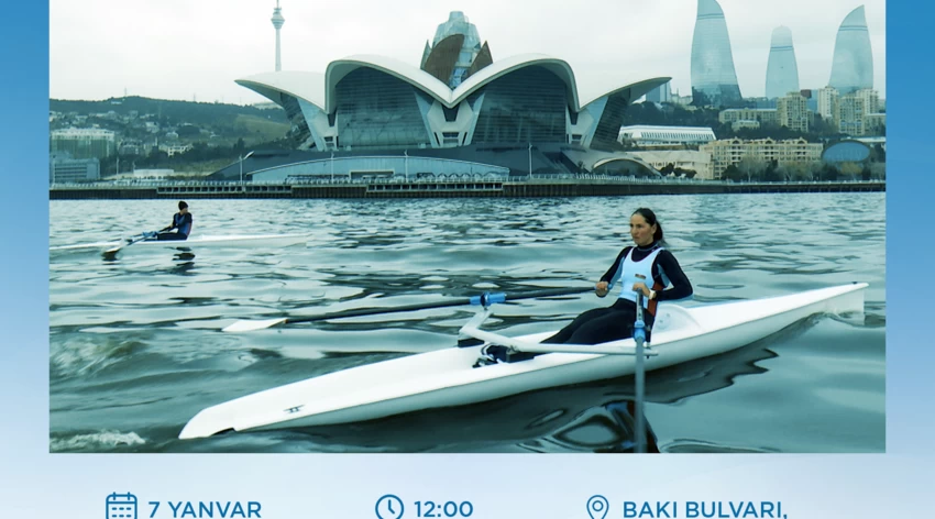 A race of rowers will be held in the Caspian Sea