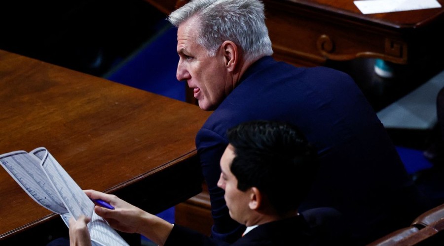 Republican McCarthy suffers embarrassing 14th loss in U.S. House leadership bid