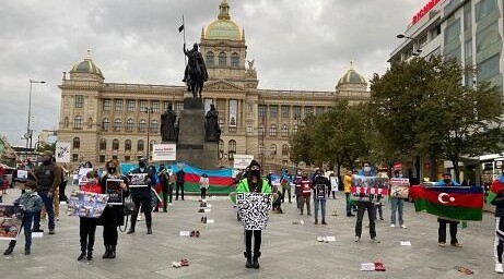 Avstriyada aksiya: erməni ekosidinə son!