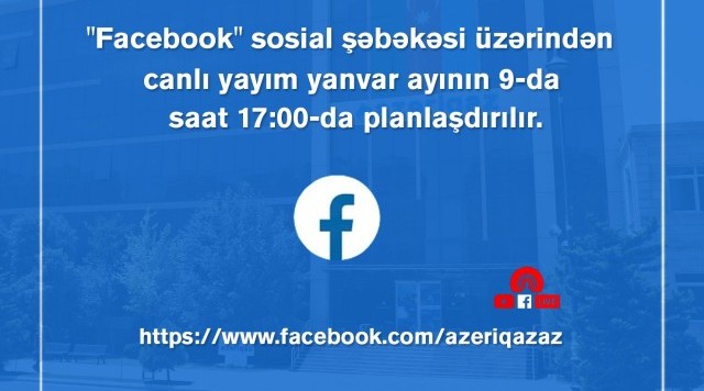 "Azəriqaz" rəhbərliyinin canlı yayımı olacaq