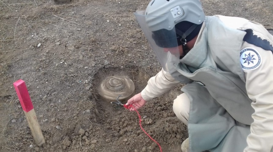 9 mines found in liberated territories of Azerbaijan by ANAMA
