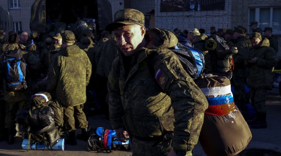 The Ukrainian military has claimed its forces killed more than 100 Russian soldiers in a single strike in Soledar