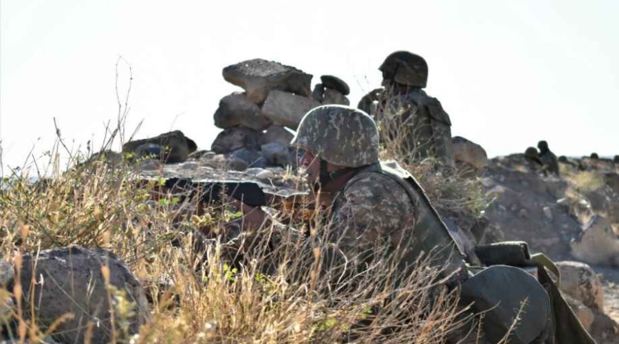 В Армении на боевой позиции, расположенной на границе с Азербайджаном, убит сержант-резервист