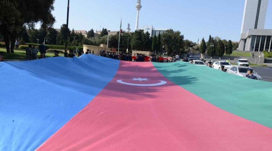 March being held on the occasion of the 103rd anniversary of liberation of Baku from occupation