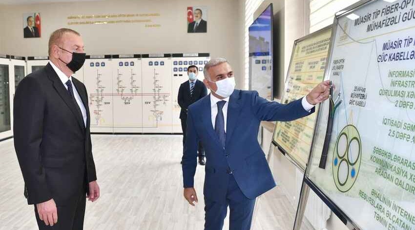 President Ilham Aliyev attended inauguration of “Buzovna-1” substation in Khazar district