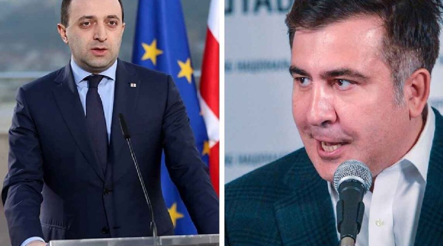 Gürcüstanın baş naziri Saakaşvilini "narkoman" adlandırıb