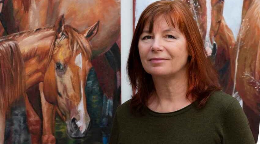 Latvian artist: Grace of Karabakh horses fascinated me