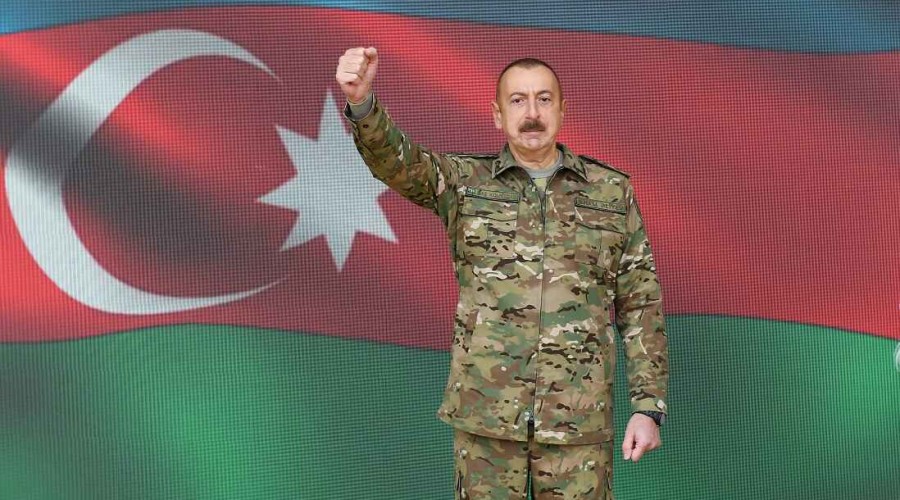 <span style="color:red">Президент Азербайджана: Нам удалось в первый же день прорвать первую линию обороны противника, и после этого все 44 дня мы шли только вперед</span>
