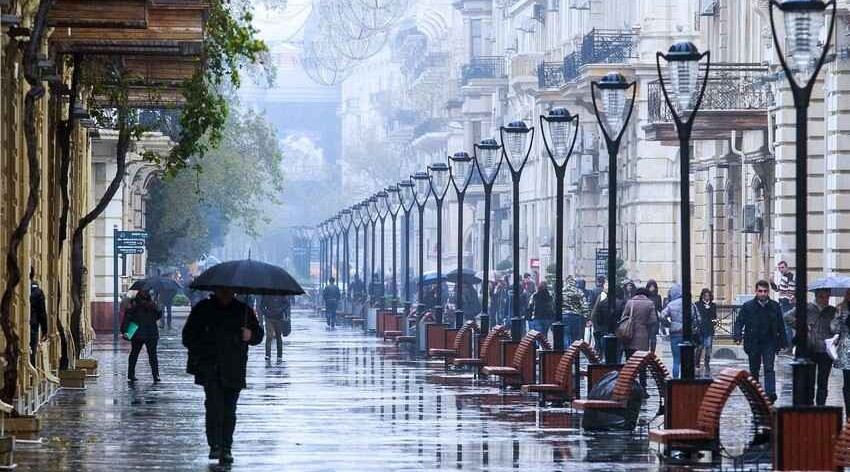 Weather forecast for Azerbaijani capital and districts on September 25-26 announced