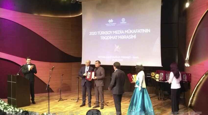 Azerbaijan's martyred journalists awarded TURKSOY Media Award