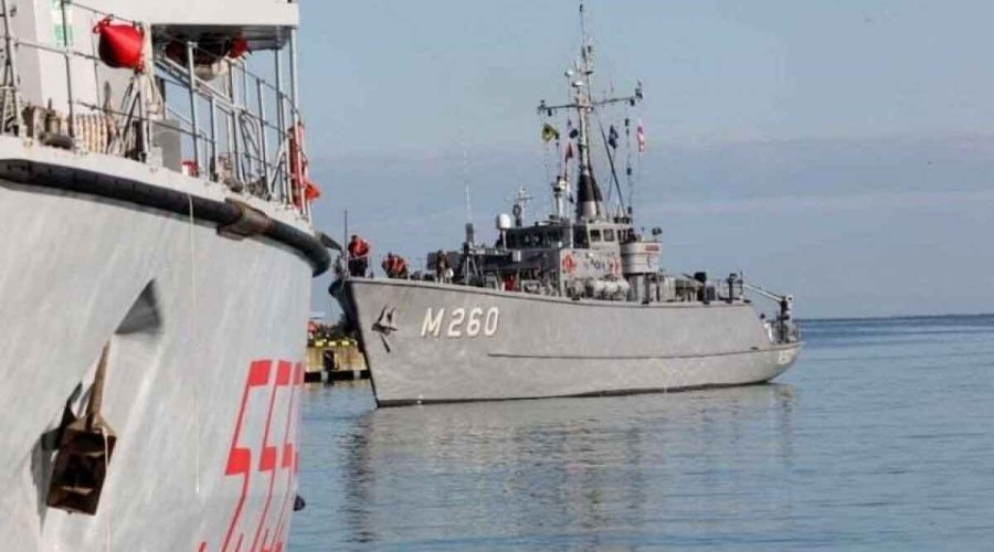 NATO-nun gəmiləri Gürcüstanın ərazi sularına daxil olub - <span style="color:red">FOTO</span>
