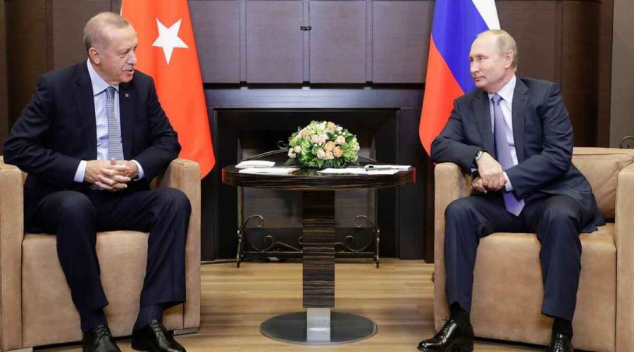 Meeting of Turkish and Russian Presidents in Sochi kicks off