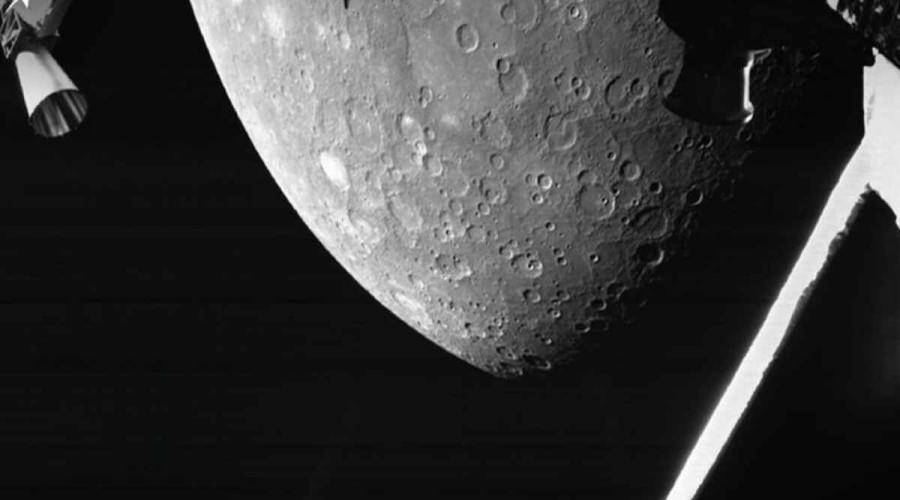 Europe's mission to Mercury returns first picture
