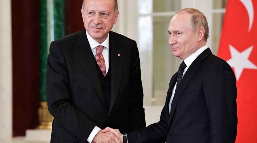 Эрдоган поздравил Путина