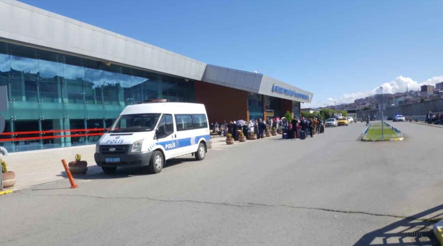 Plane with bomb threat landed in Trabzon