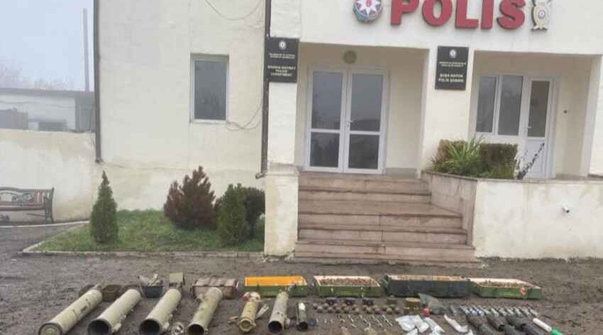 Ammunition found in Shusha 