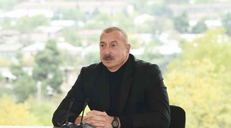 <span style="color:red">Ильхам Алиев: Среди операций, проведенных во время Второй Карабахской войны, гадрутская операция имеет особое значение - ФОТО</span>
