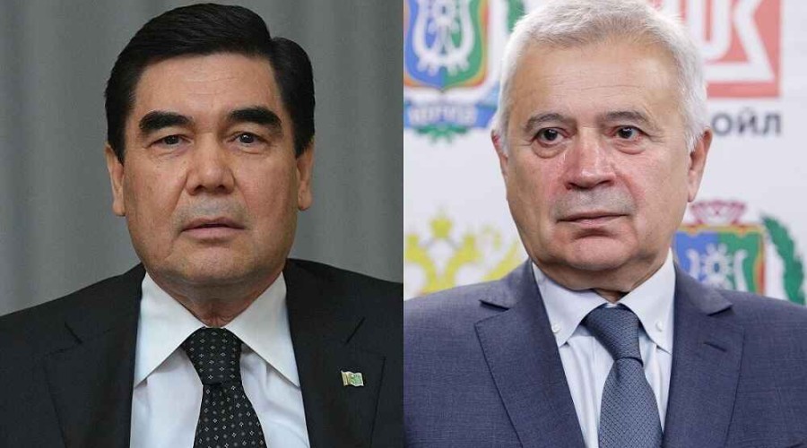 Президент Туркменистана обсудил с Вагитом Алекперовым реализацию проектов на Каспии