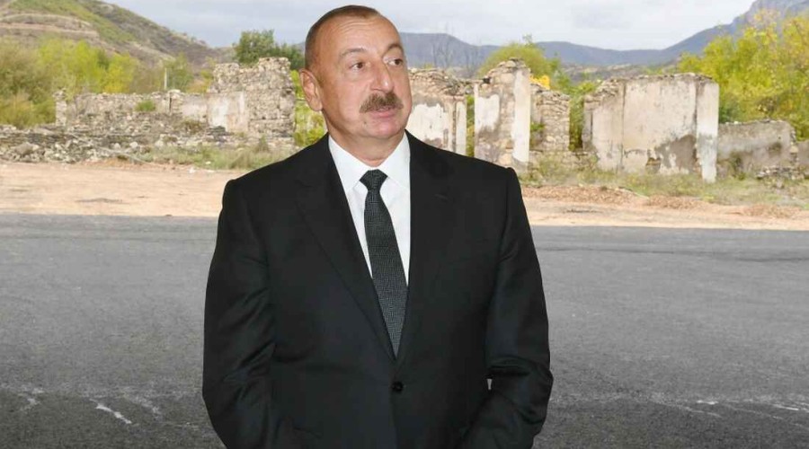<span style="color:red">Президент Ильхам Алиев: После длительного перерыва – 27-летней армянской оккупации Зангилан вернулся на Родину</span>
