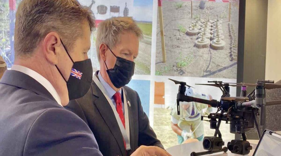 British Ambassador attends Rebuild Karabakh exhibition